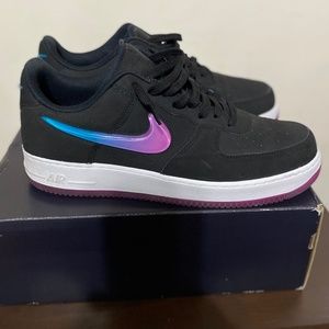 Black Nike Air Force ones
